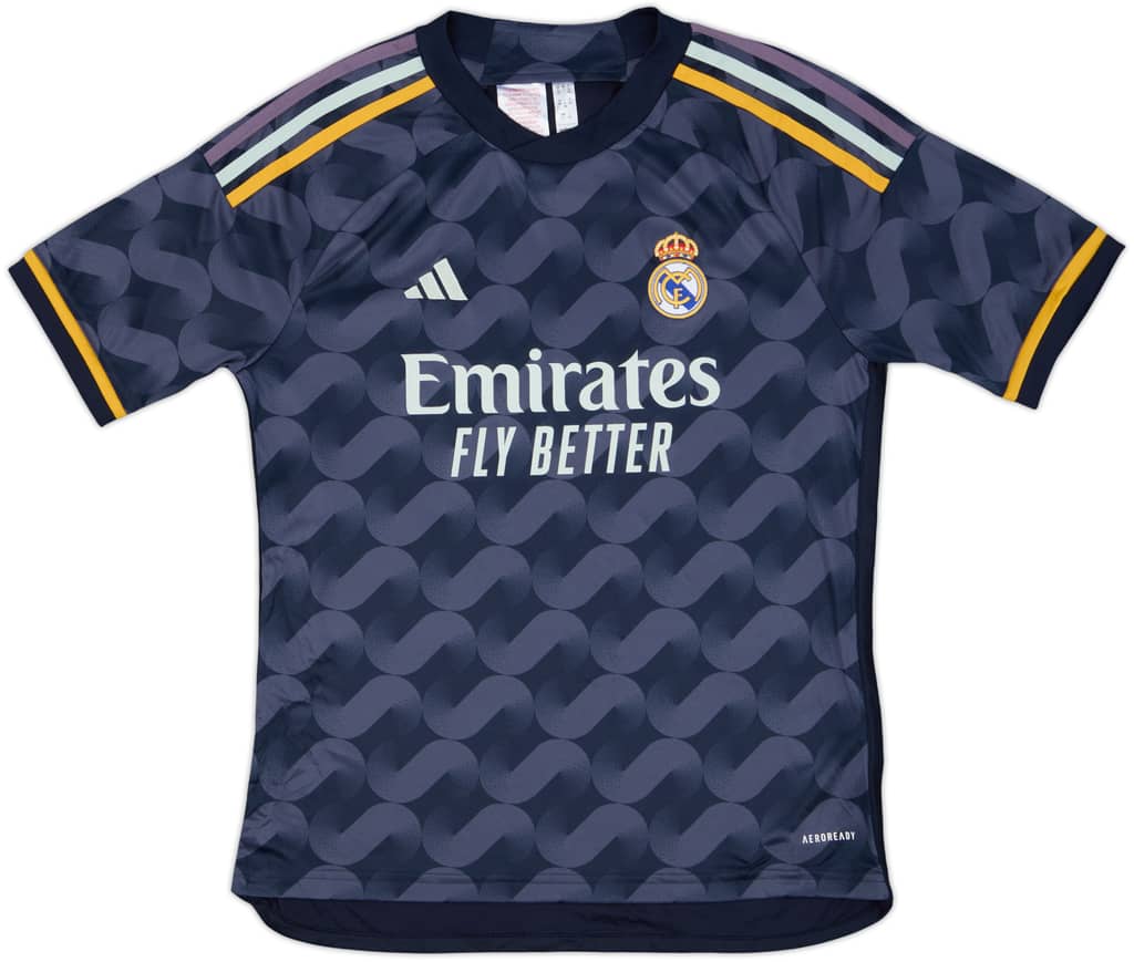 2023-24 Real Madrid Away Shirt - 8/10 - (L.Boys)