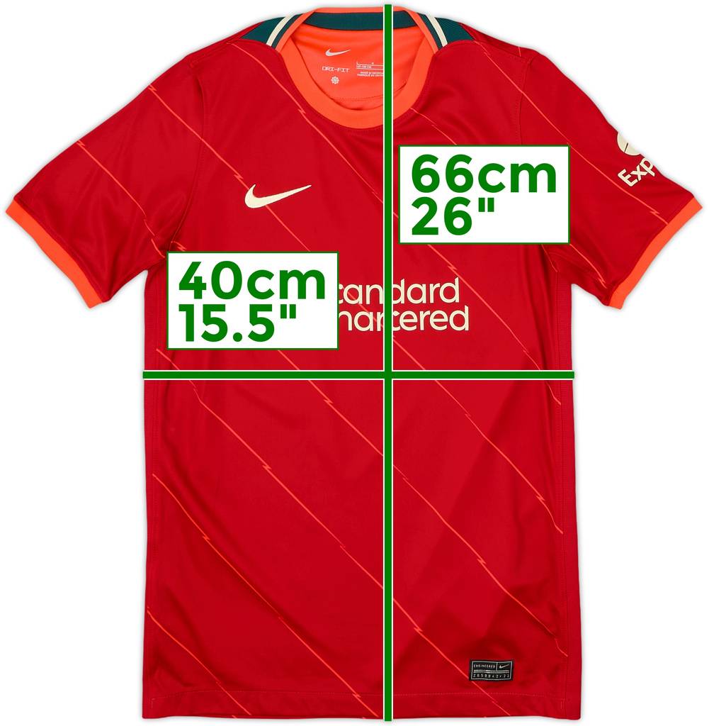 Camiseta de local del Liverpool 2021-22 - 10 de 10 - (Juvenil L)