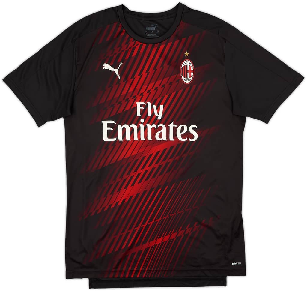 2019-20 AC Milan Puma Training Shirt - 6/10 - (L)