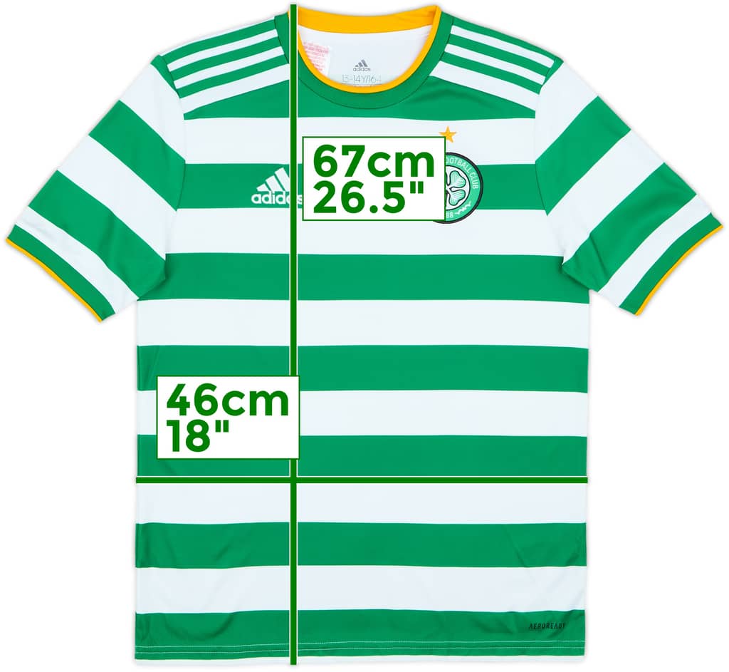 Camiseta de local del Celtic 2020-21 - 10/10 - (Niños L.)
