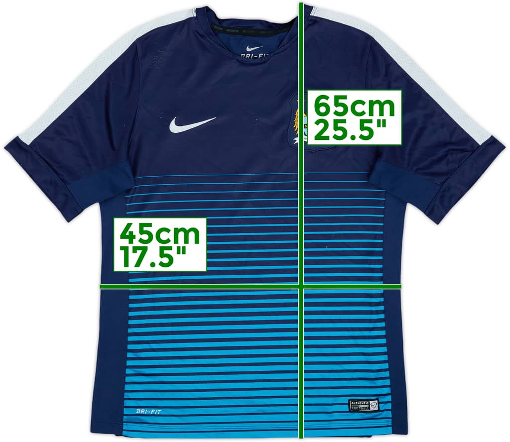 2014-15 Manchester City Nike Training Shirt - 8/10 - (M)
