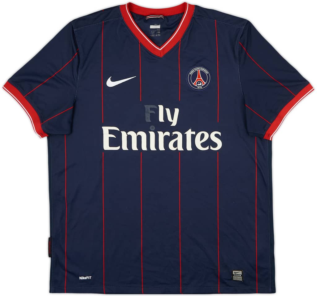 2009-10 Paris Saint-Germain Home Shirt - 4/10 - (L)