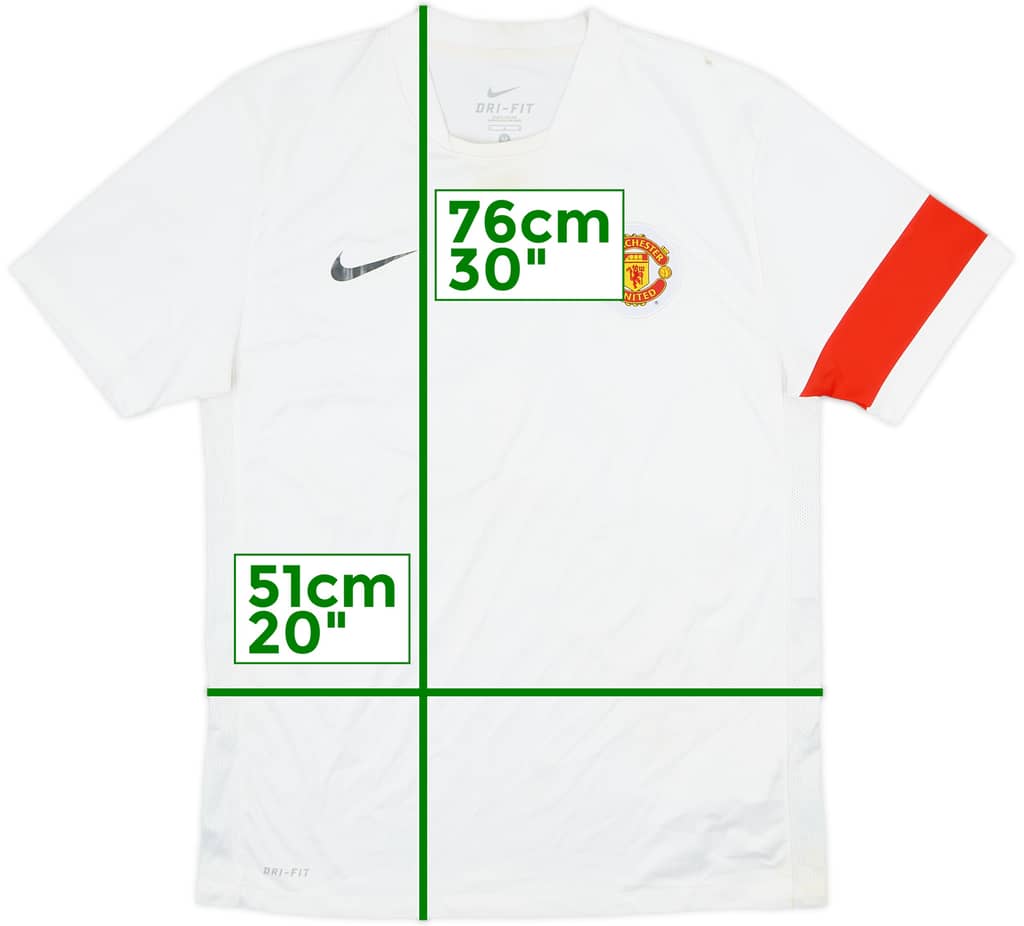 2010-11 Manchester United Nike Training Shirt - 8/10 - (M)