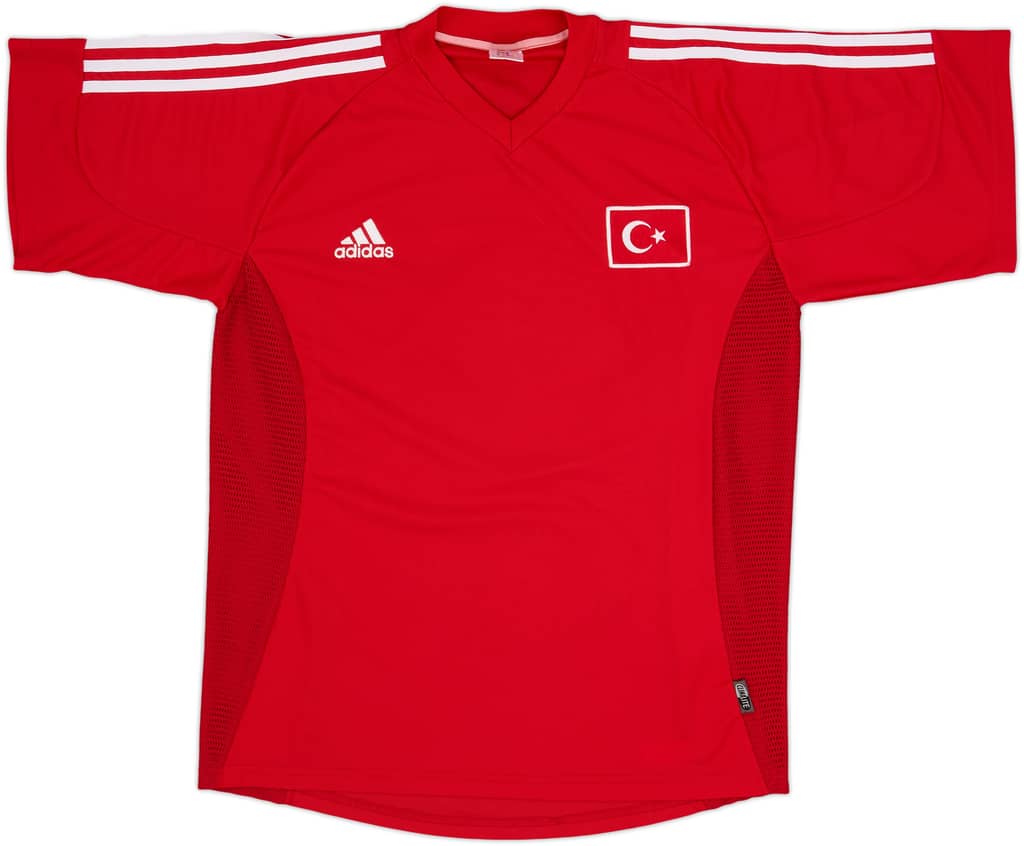 2002-03 Turkey Home Shirt - 9/10 - (L)