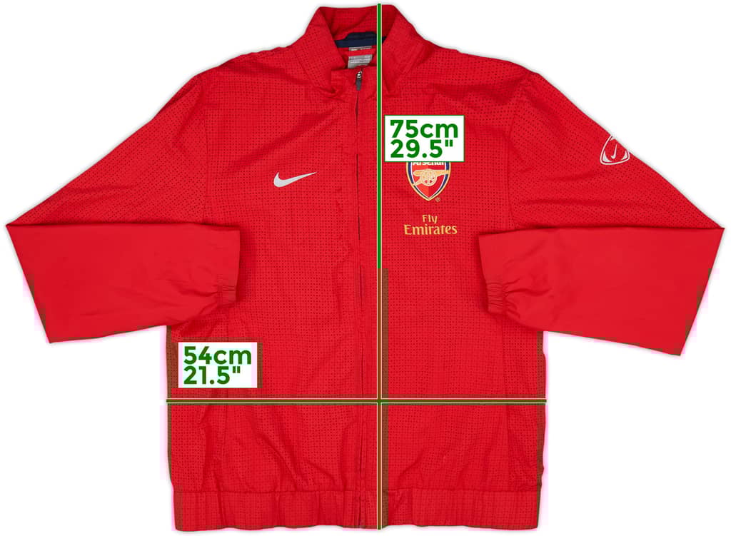 2009-10 Arsenal Nike Track Jacket - 9/10 - (L)