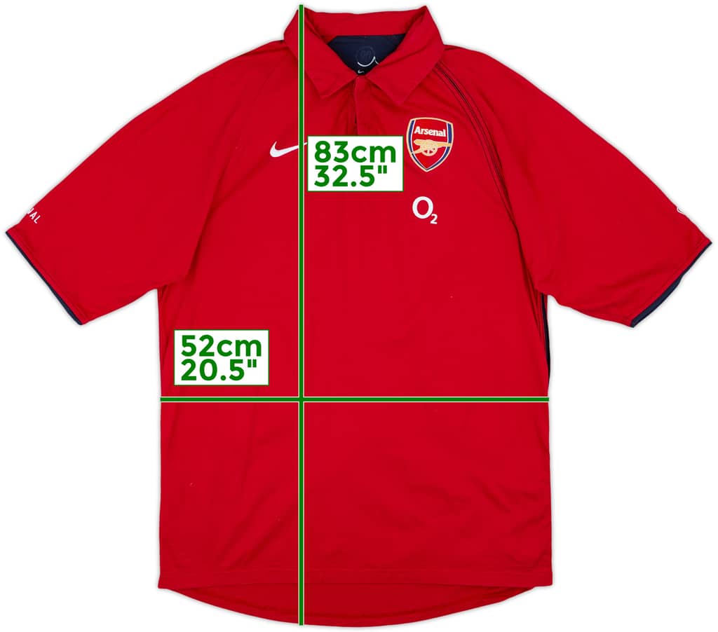 2006-07 Arsenal Nike Polo Shirt - 9/10 - (L)
