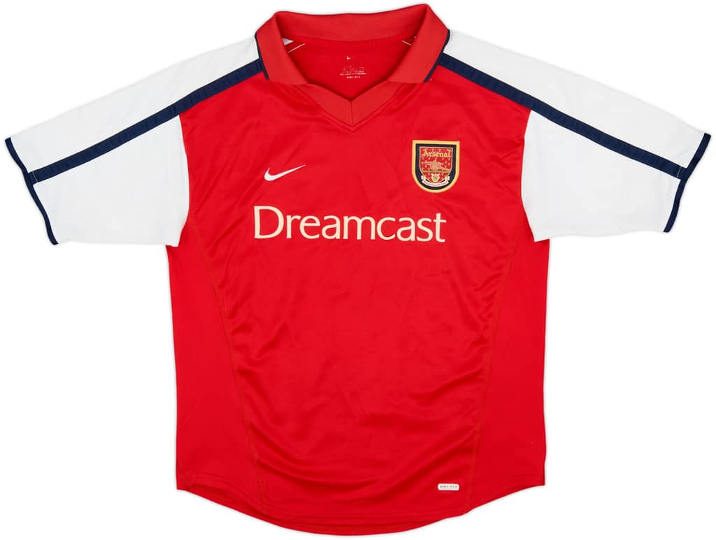 2000-02 Arsenal Home Shirt - 6/10 - (L.Boys)
