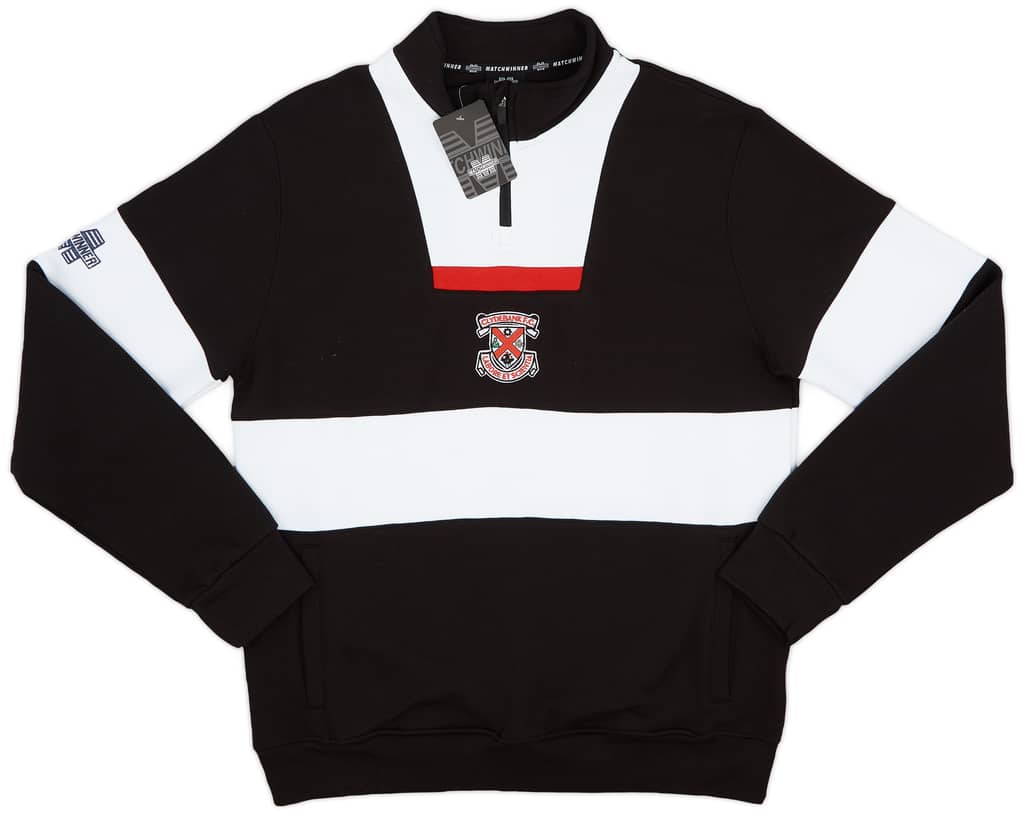 1993-95 Clydebank Matchwinner Reissue 1/4 Zip Training Top
