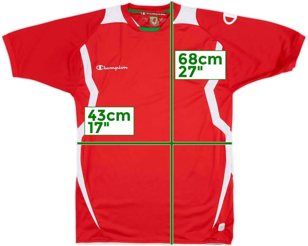 2008-10 Wales Home Shirt - 7/10 - (S)