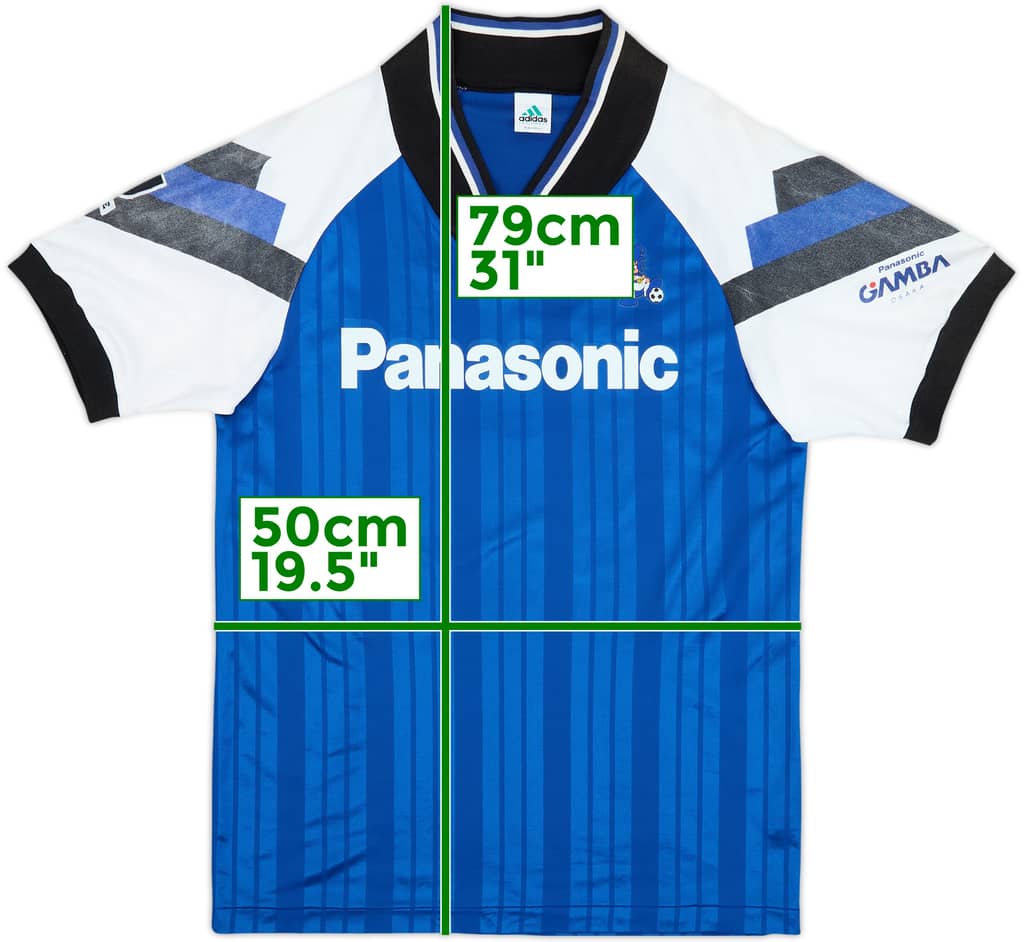 1992 Gamba Osaka Home Shirt - 6/10 - (L)