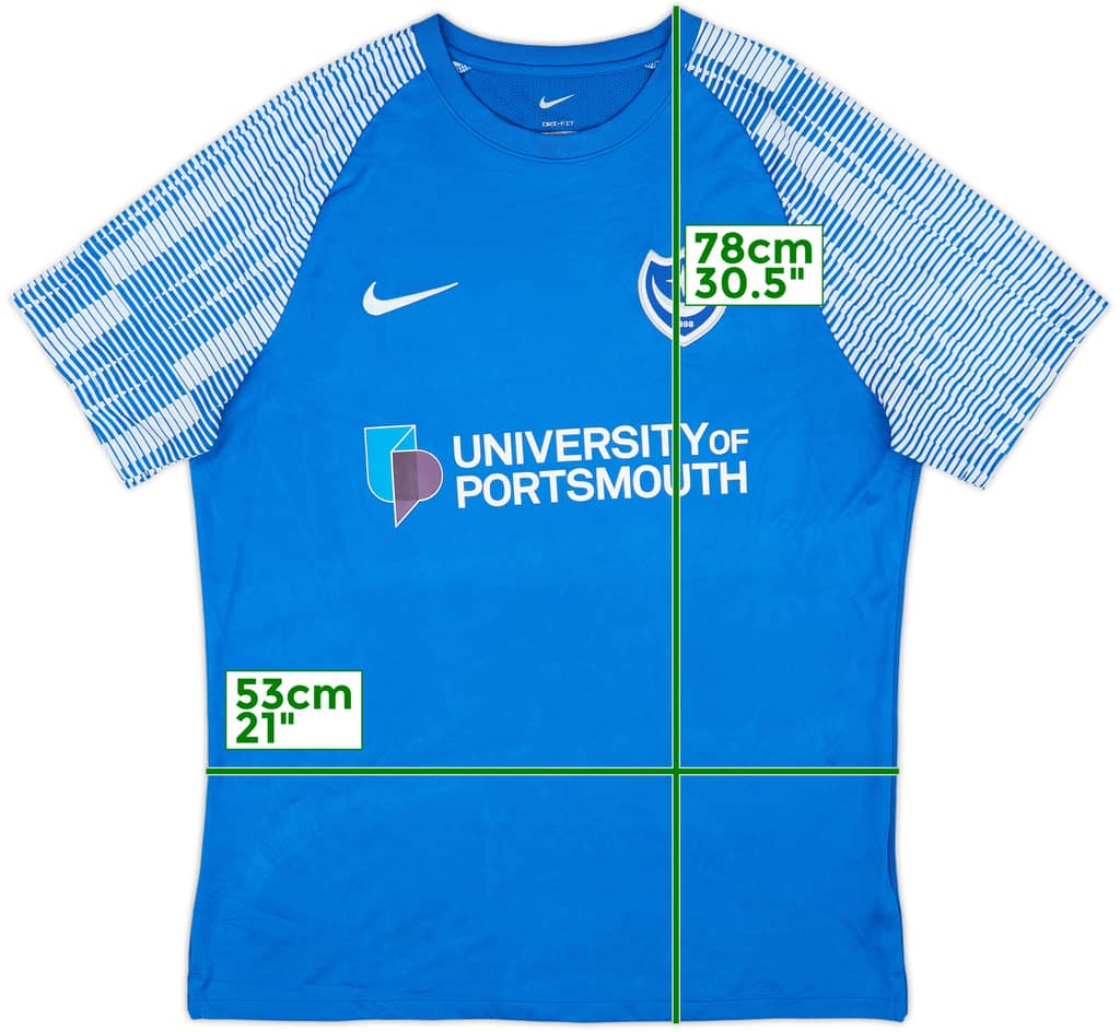 Camiseta de local del Portsmouth 2022-23 - 5/10 - (XL)
