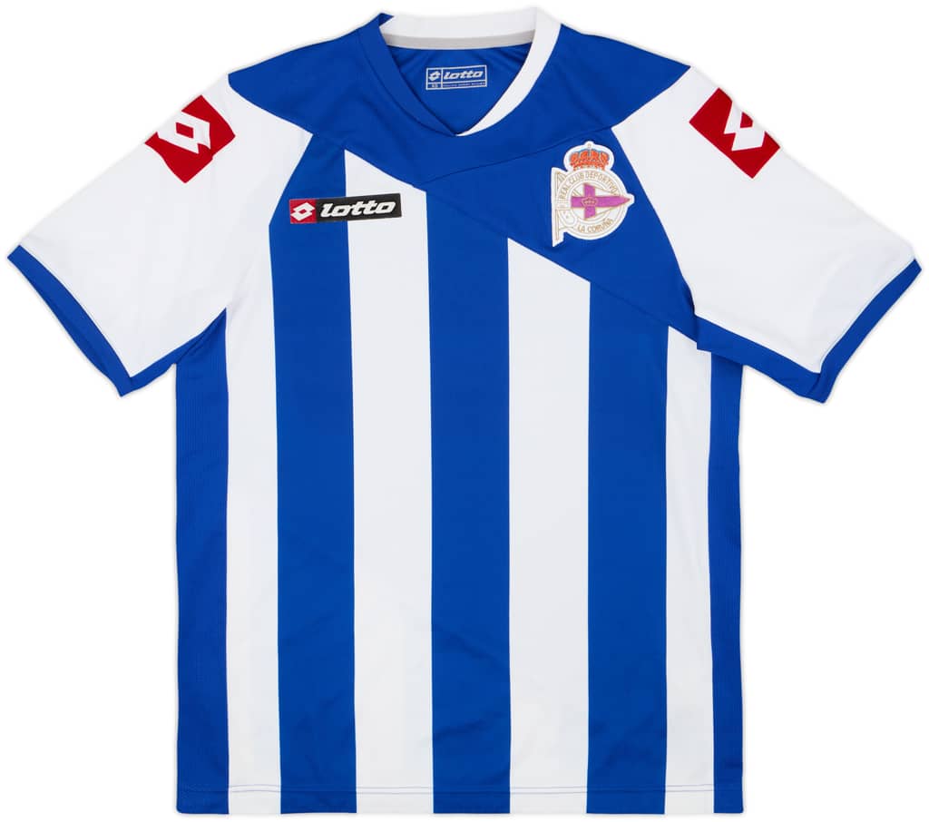 Camiseta de local de Deportivo de La Coruna 2011-12 - 8/10 - (XS)