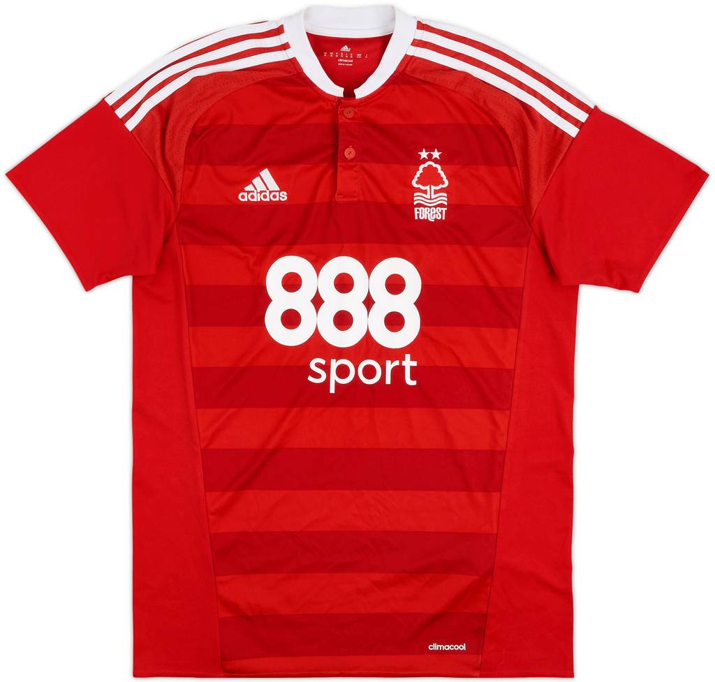 2016-17 Nottingham Forest Home Shirt - 9/10 - (M)