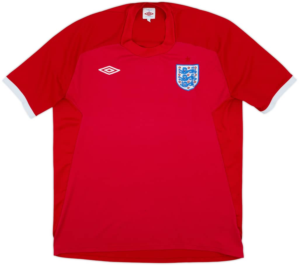 2010-11 England Away Shirt - 5/10 - (XL)