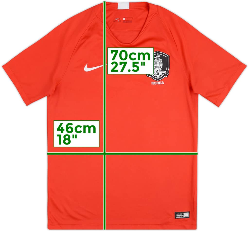 2018-20 South Korea Home Shirt - 8/10 - (M)