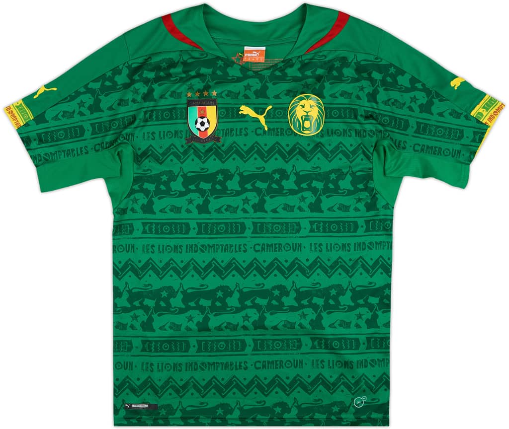 2014-16 Cameroon Home Shirt - 8/10 - (M)