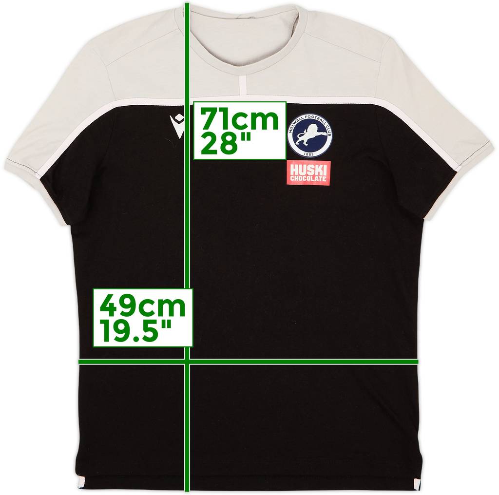 2019-20 Millwall Macron Cotton Tee - 6/10 - (L)