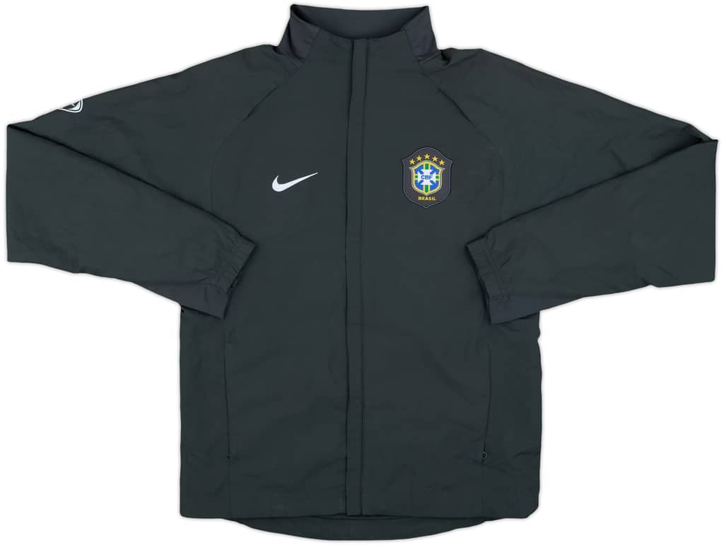 2004-05 Brazil Nike Track Jacket - 8/10 - (S)