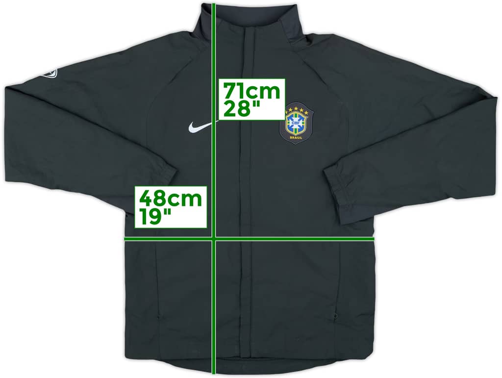 2004-05 Brazil Nike Track Jacket - 8/10 - (S)
