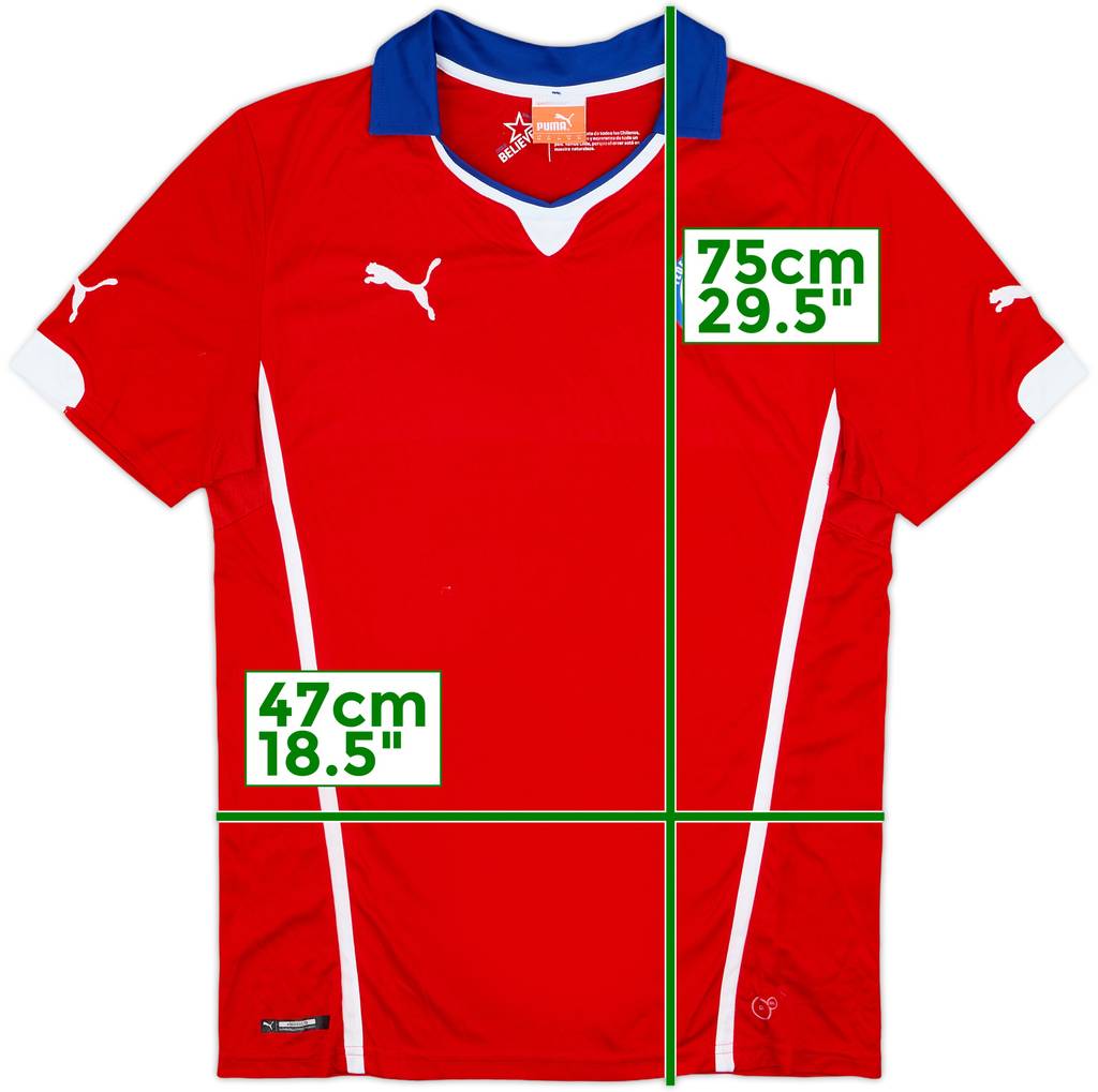 2014-15 Chile Home Shirt - 8/10 - (M)