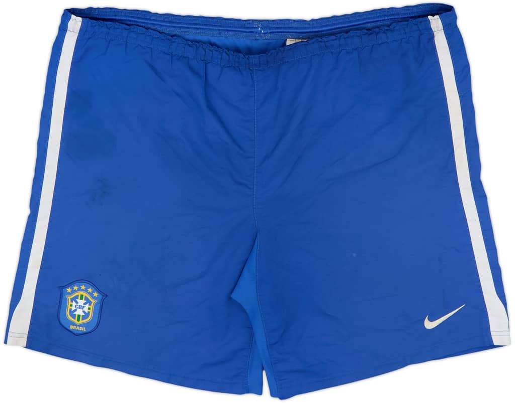 2006-08 Brazil Home Shorts - 5/10 - (L)
