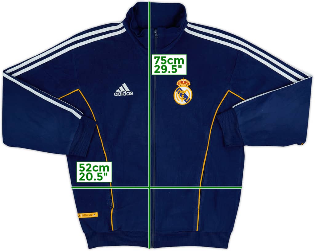 1998-99 Real Madrid adidas Track Jacket - 8/10 - (S)