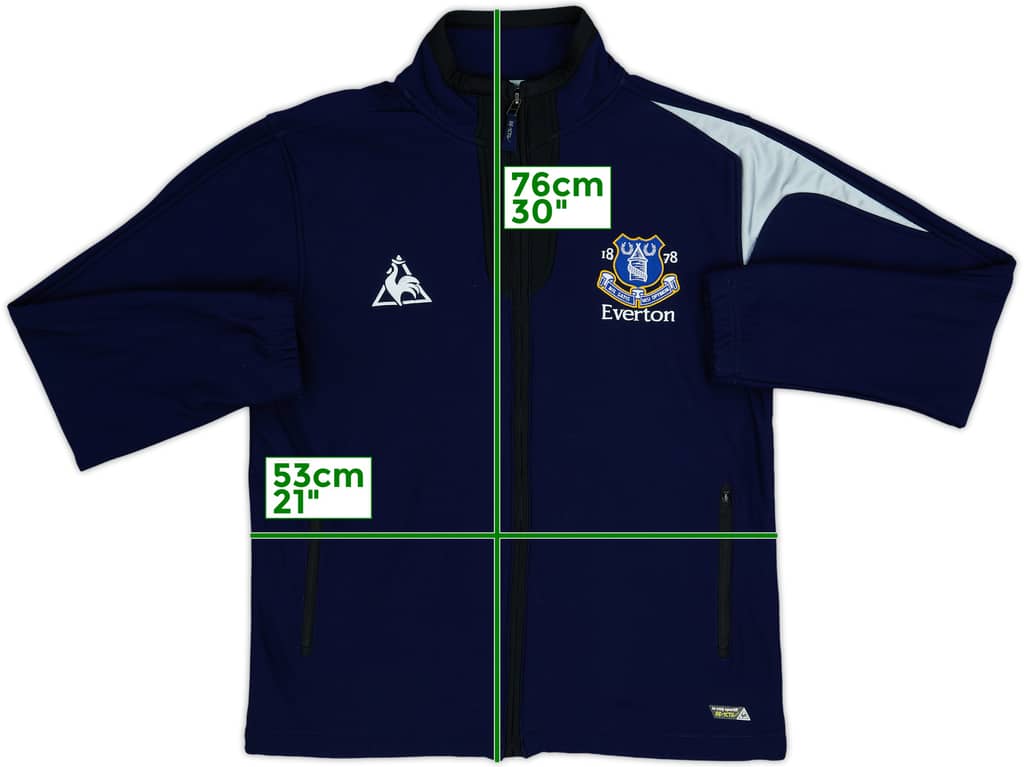 2010-11 Everton Le Coq Sportif Chaqueta de chándal - 8/10 - (M)