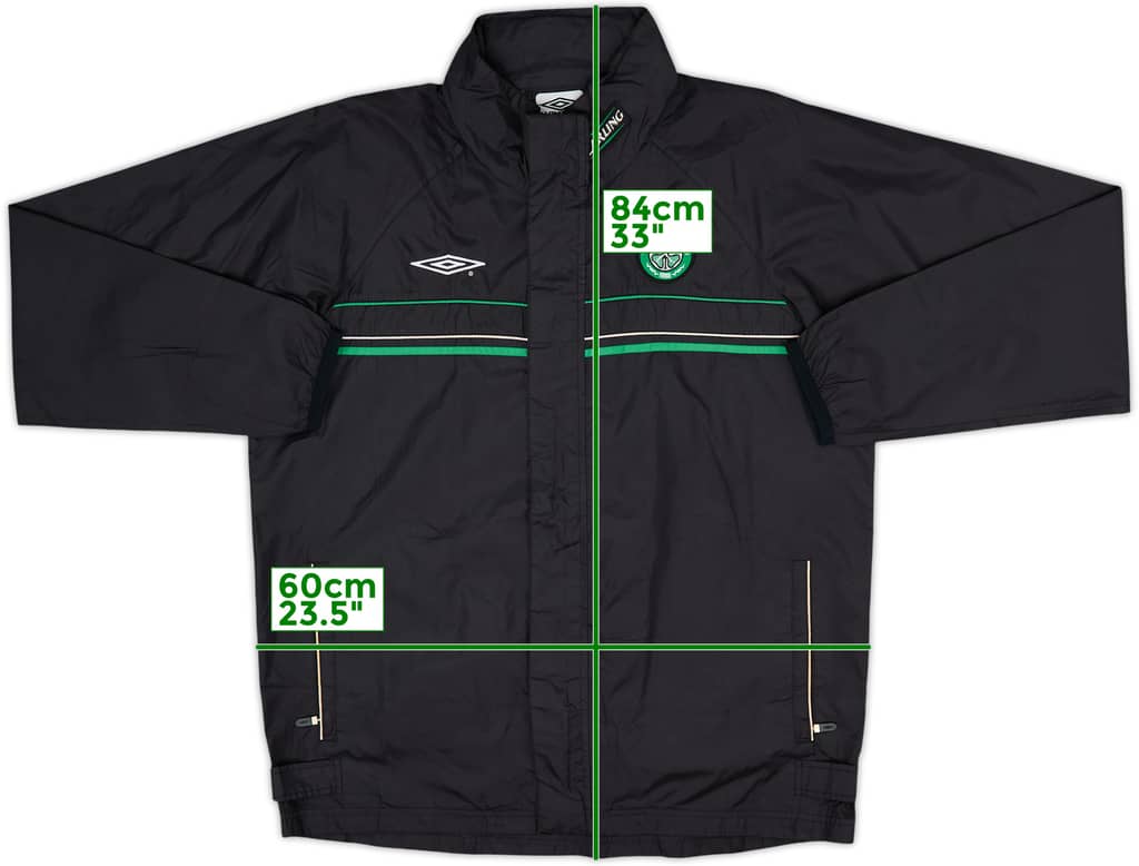 2001-03 Celtic Umbro Rain Jacket - 8/10 - (M)