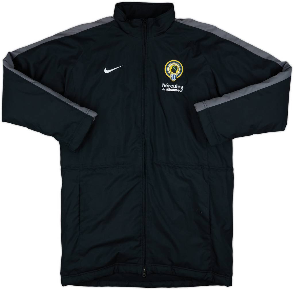 2011-12 Hercules CF Nike Padded Bench Coat - 8/10 - (S)