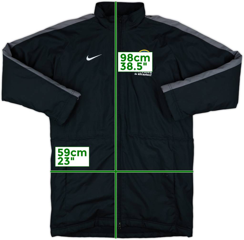 2011-12 Hercules CF Nike Padded Bench Coat - 8/10 - (S)
