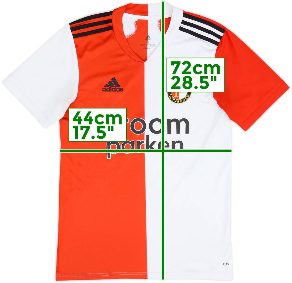 2020-21 Feyenoord Home Shirt - 5/10 - (S)