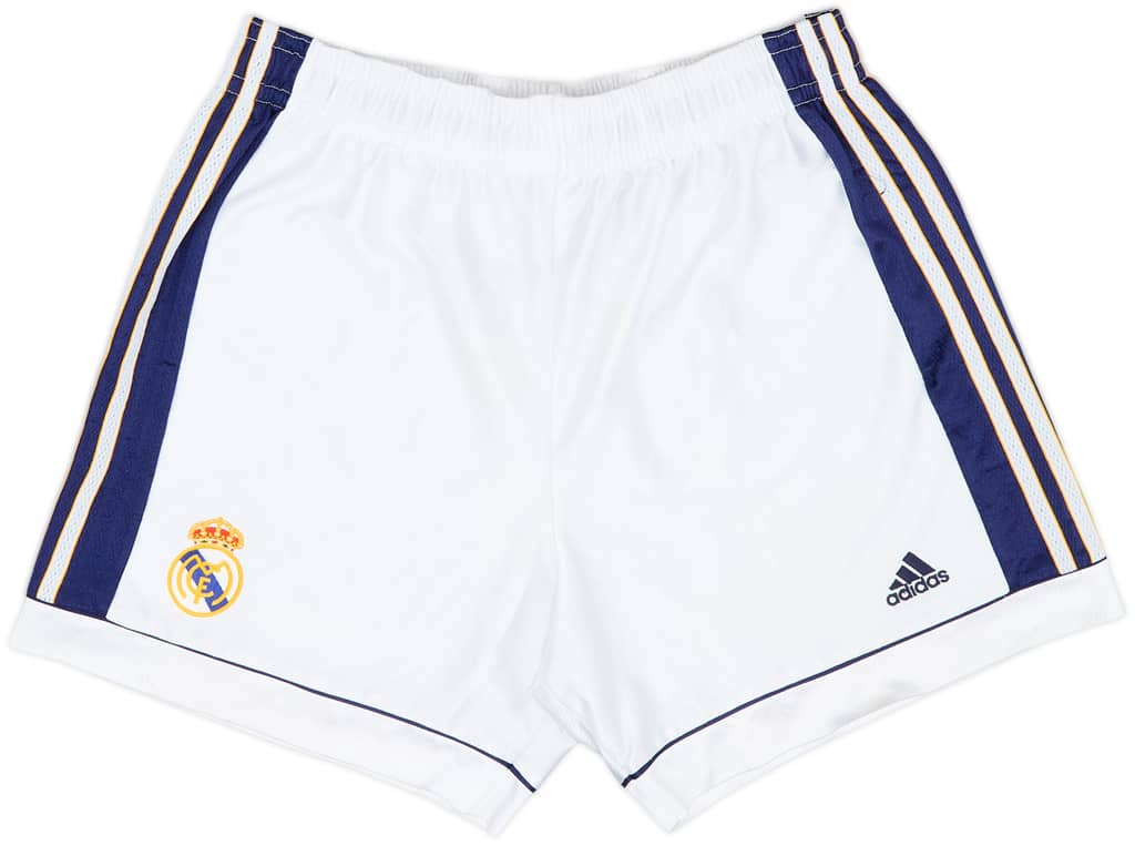 1998-00 Real Madrid Home Shorts - 8/10 - (M)
