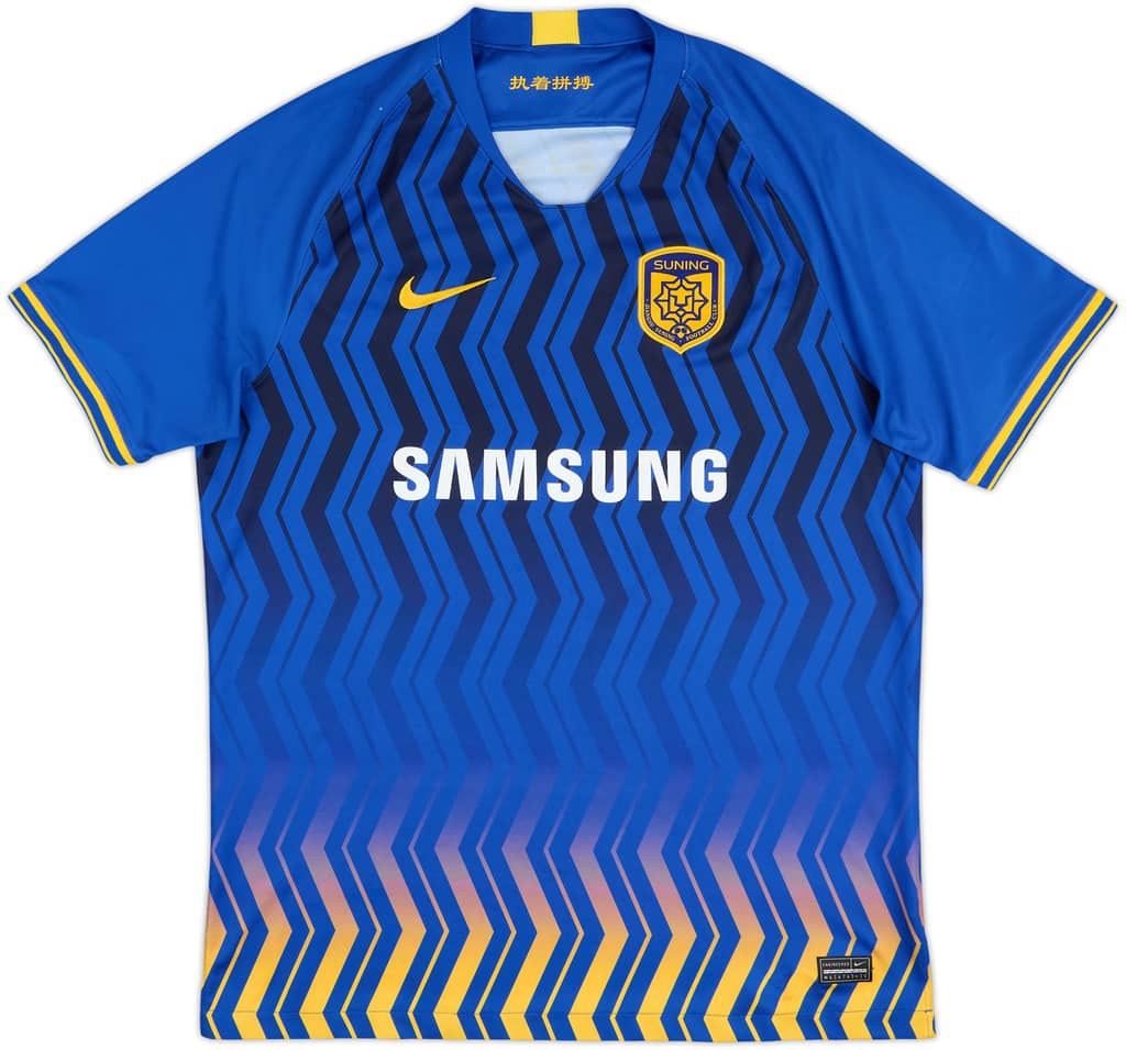 2020 Jiangsu Suning FC Home Shirt - 9/10 - (L)