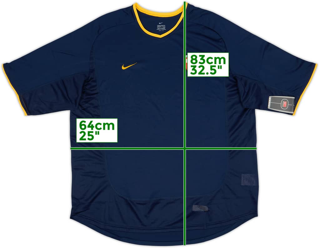 2001-02 Lens Player Issue Away Shirt (XXL)