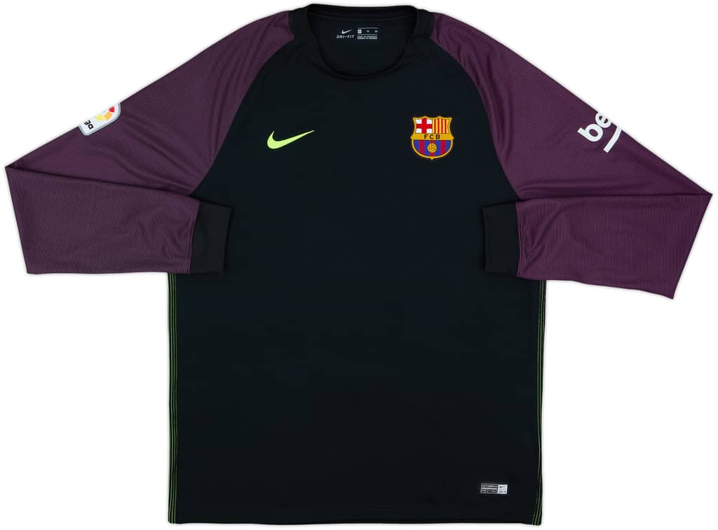 2016-17 Barcelona GK Shirt - 10/10 - (XL)