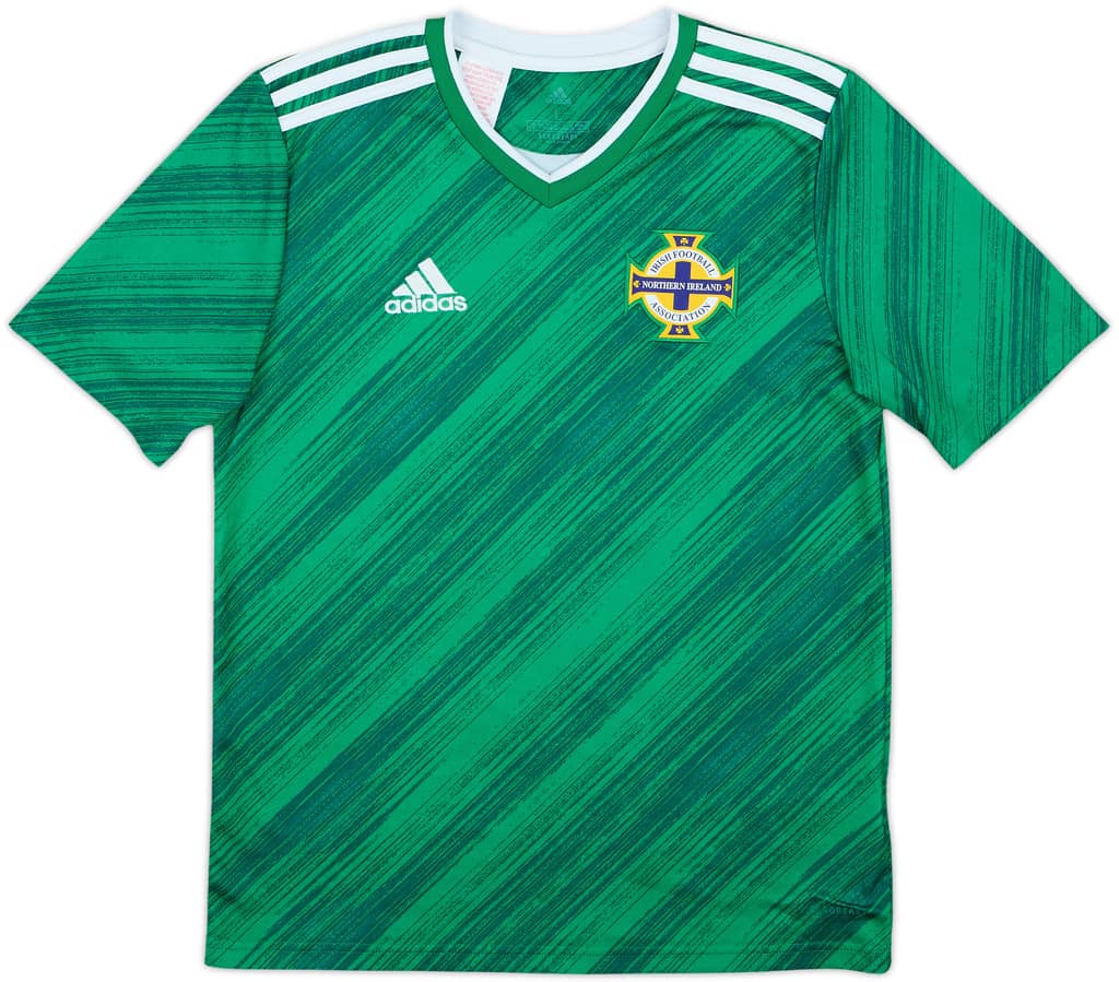 2020-22 Northern Ireland Home Shirt - 9/10 - (L.Boys)