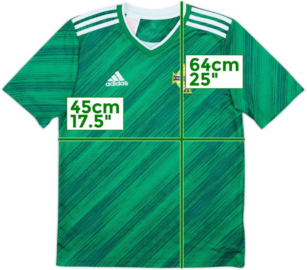 2020-22 Northern Ireland Home Shirt - 9/10 - (L.Boys)