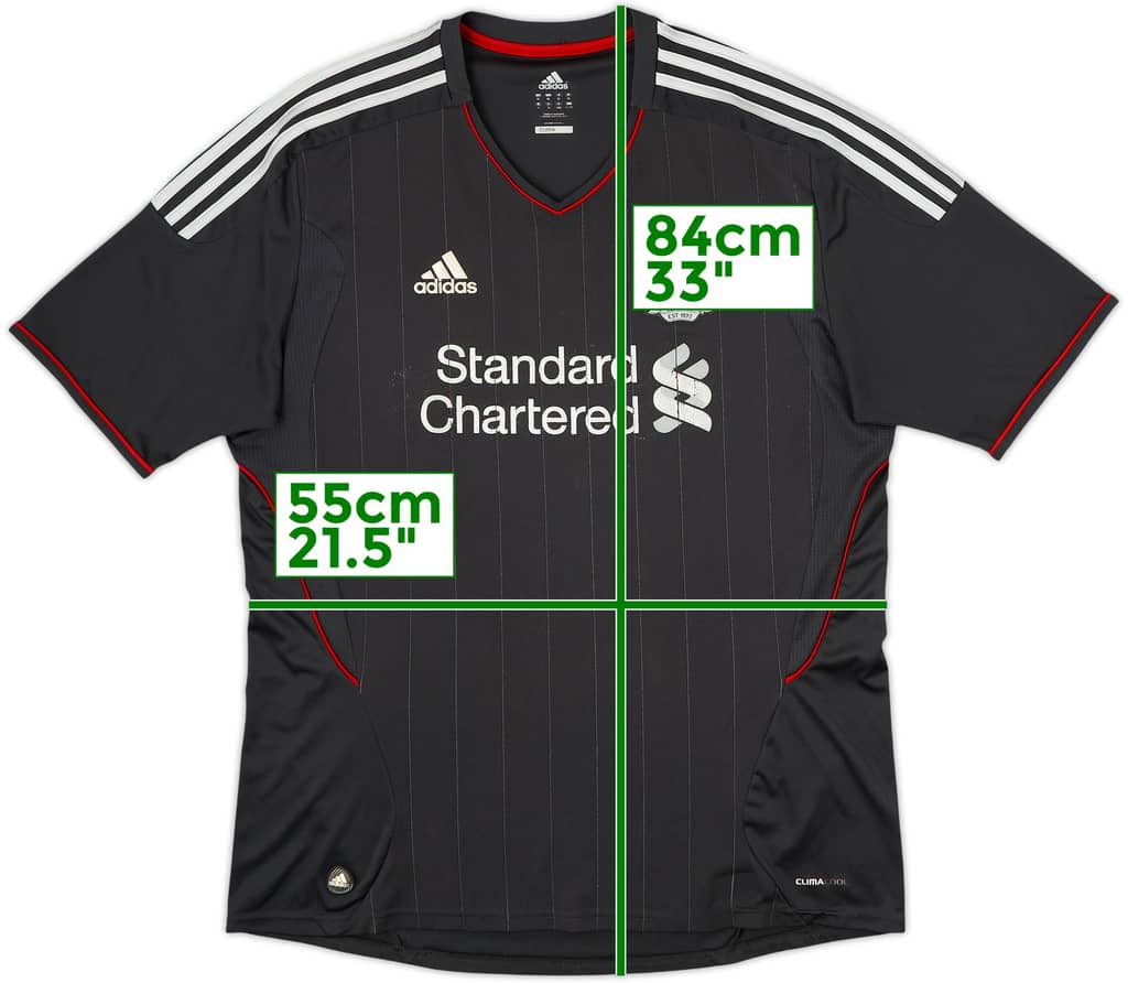 2011-12 Liverpool Away Shirt - 5/10 - (XL)