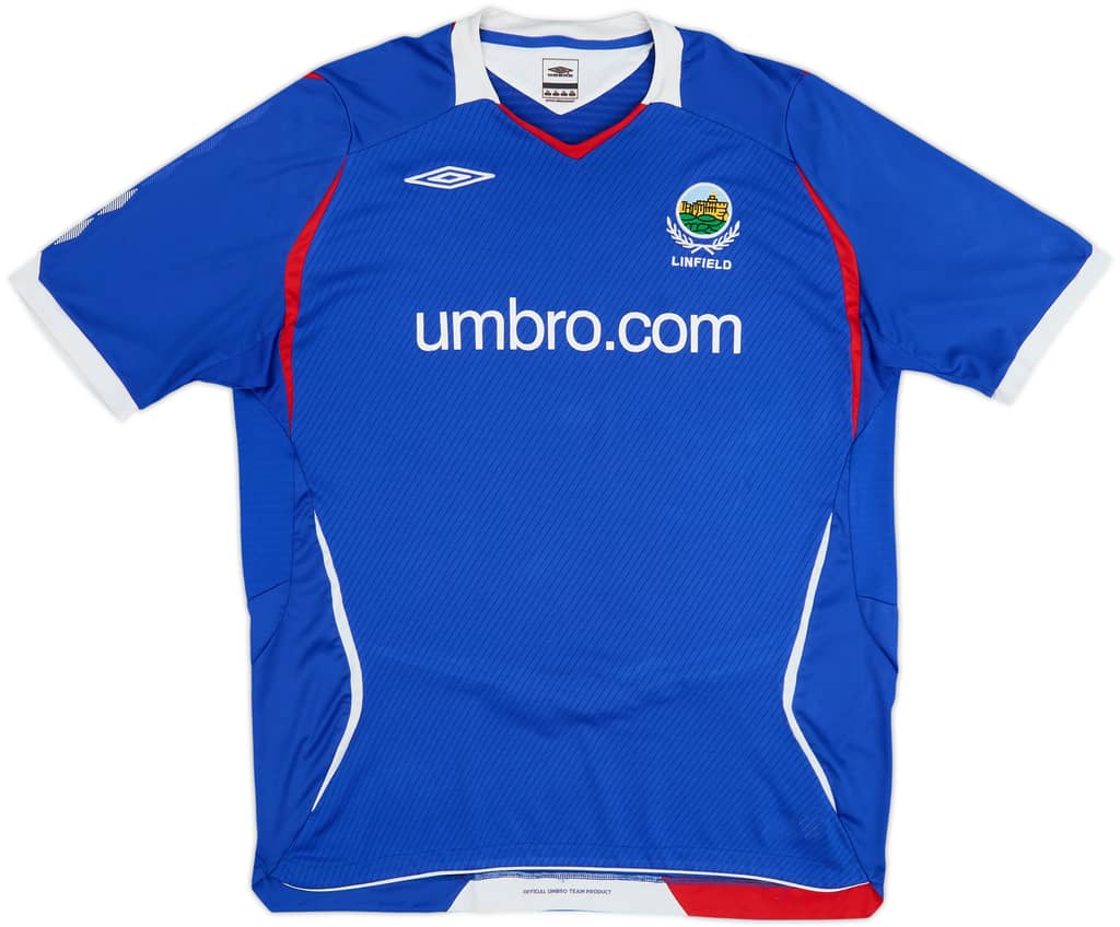 2008-09 Linfield Home Shirt - 6/10 - (XL)