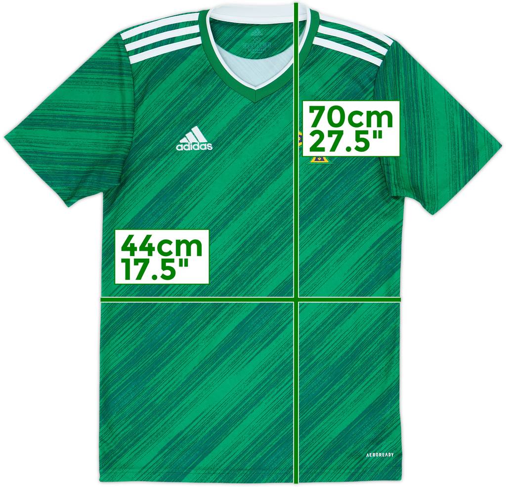 2020-22 Northern Ireland Home Shirt - 9/10 - (XS)