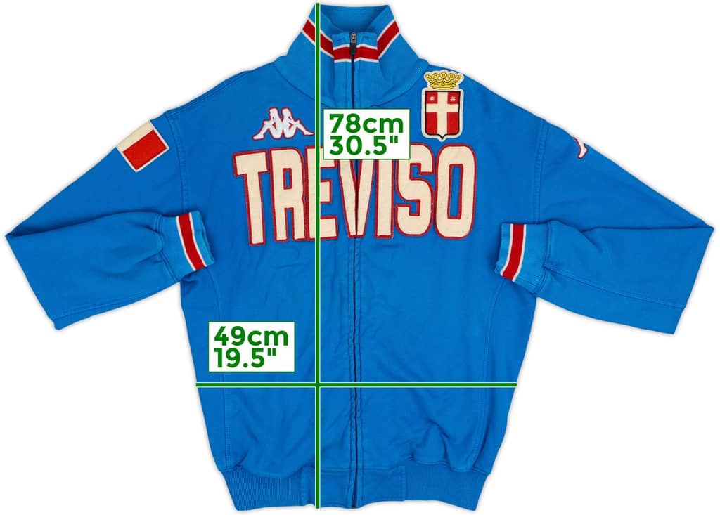 2009-10 Treviso Kappa Track Jacket - 7/10 - (L)