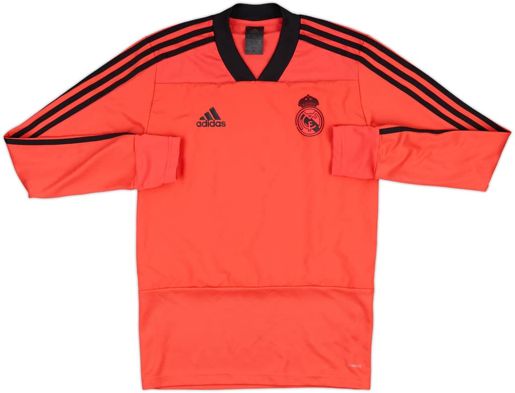 2018-19 Real Madrid adidas Drill Top - 8/10 - (XS)