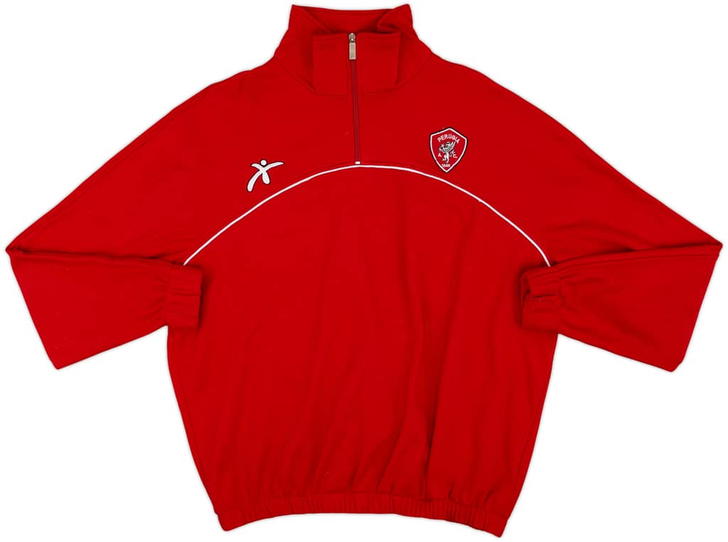 2001-02 Perugia Galex 1/4 Zip Training Top - 8/10 - (XL)