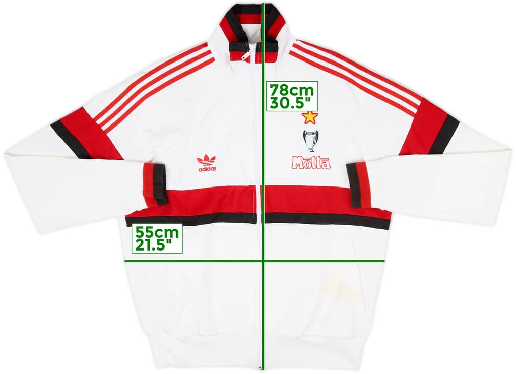 2003-04 AC Milan adidas Originals Track Jacket - 6/10 - (XL)
