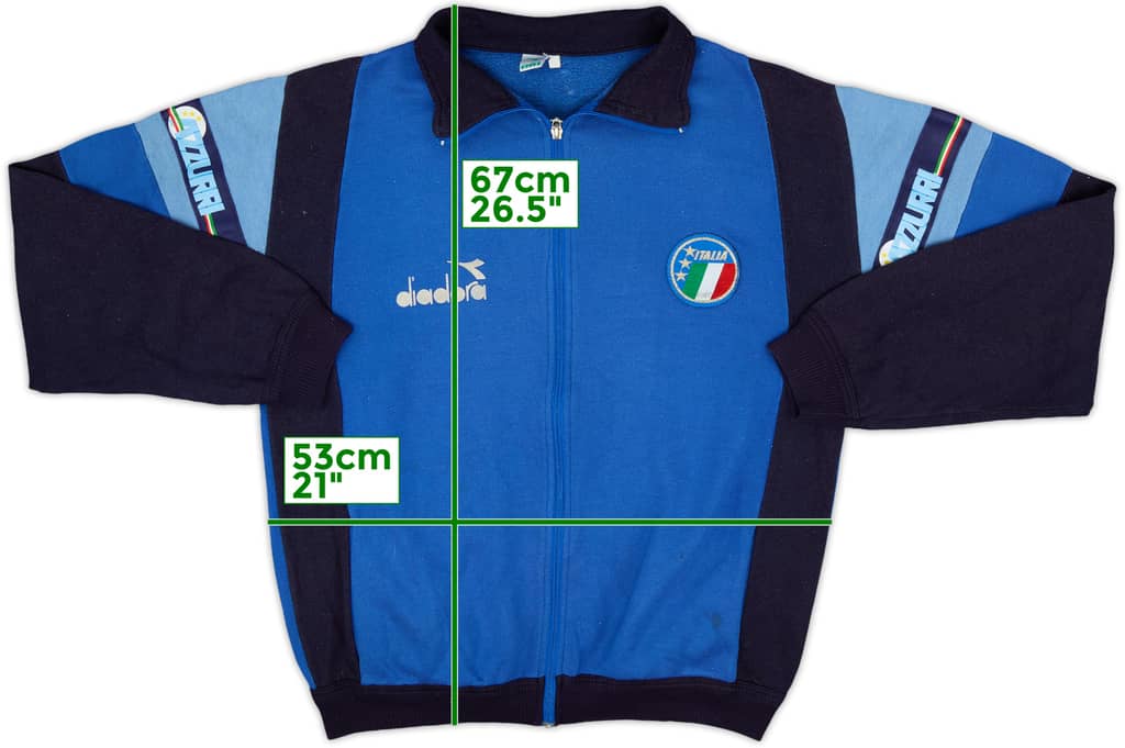 1990 Italy Diadora Track Jacket - 4/10 - (L)