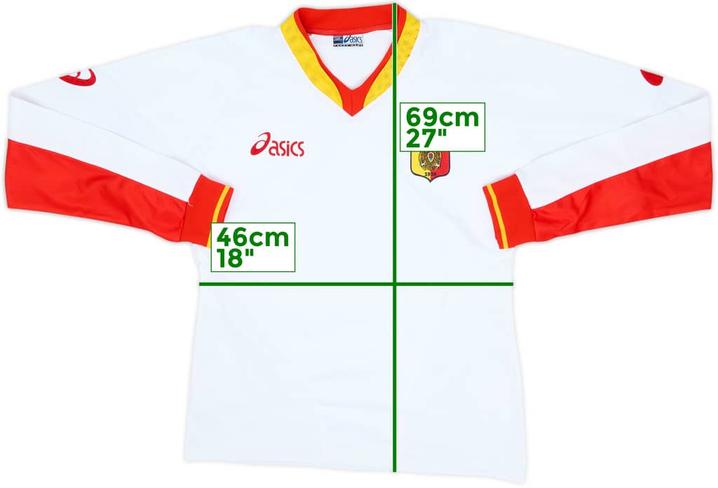 2004-05 Catanzaro Asics Training L/S Shirt - 3/10 - (XXL)