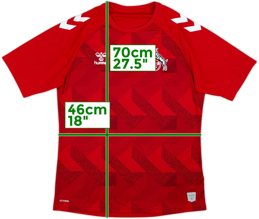 2022-23 Koln Hummel Training Shirt - 9/10 - (S)