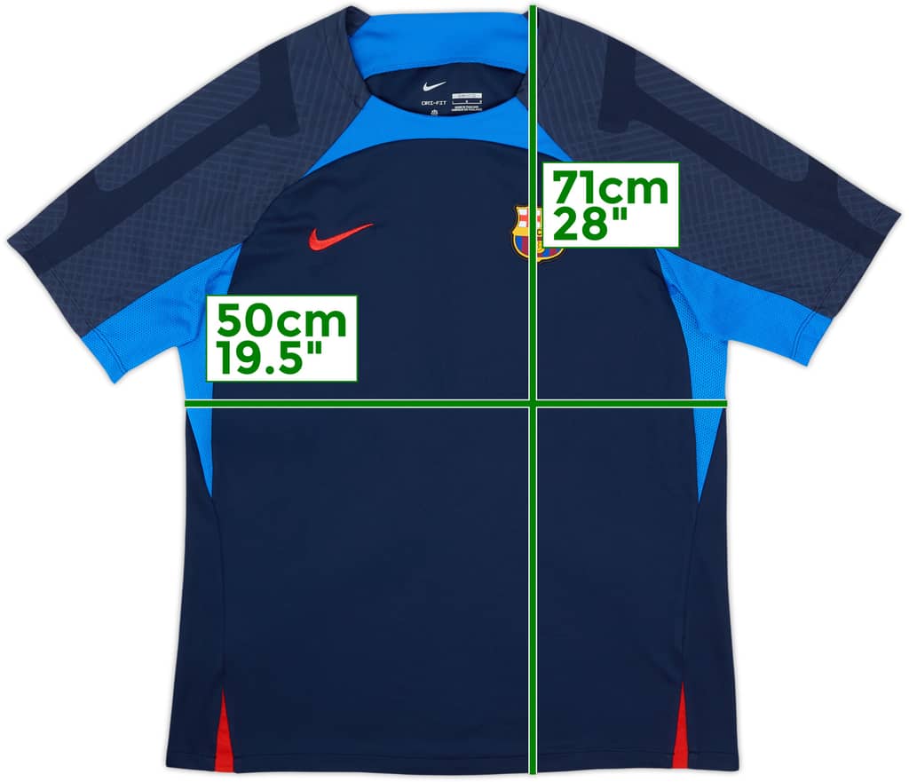 2022-23 Barcelona Nike Training Shirt - 9/10 - (L)