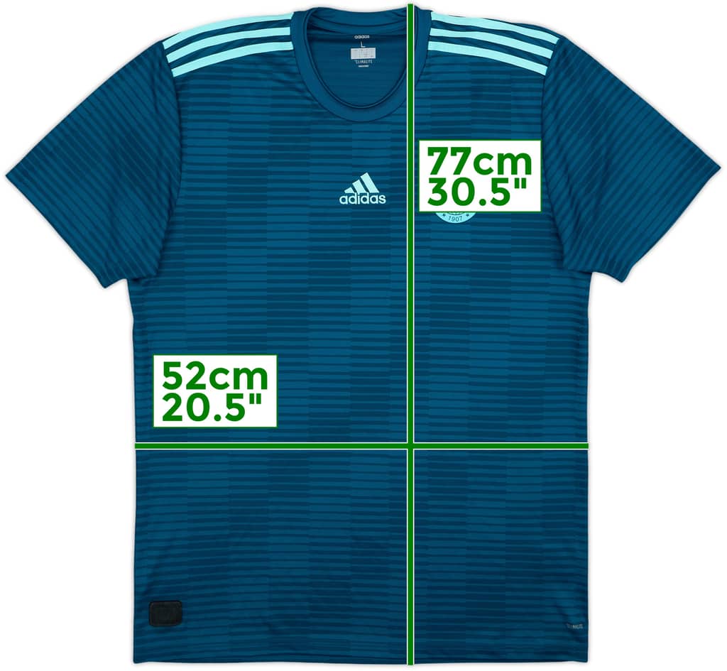 2018-19 Fenerbahce Camiseta Visitante - 8/10 - (L)