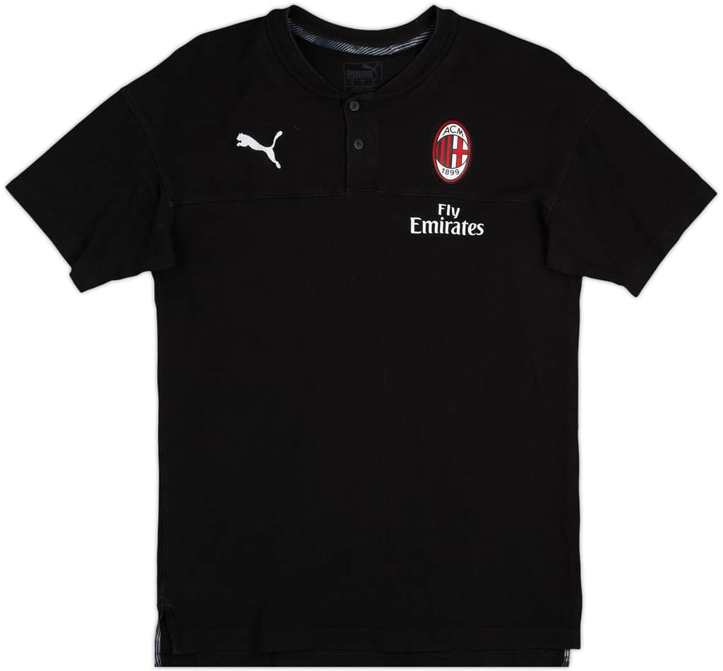 2019-20 AC Milan Puma Polo Shirt - 8/10 - (M)